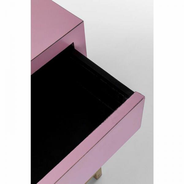 Kare Design Kasten |  Disk Dressoir Pink – B150 x D50 x H84 cm – Roze